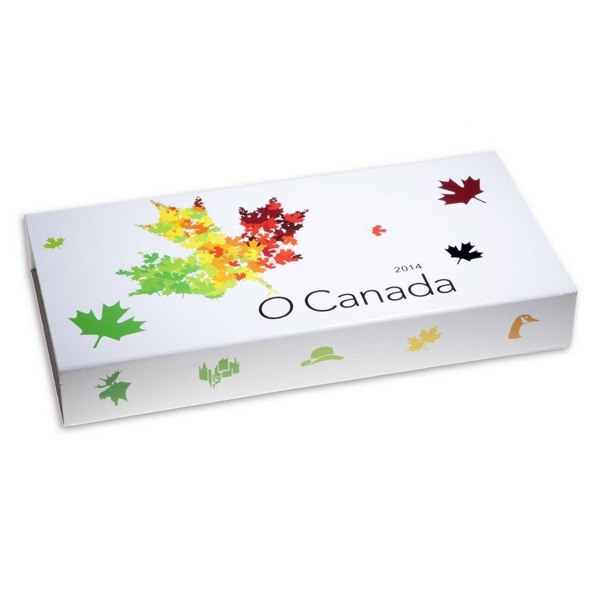 2014 $10 O Canada Series - Pure Silver 10-Coin Set