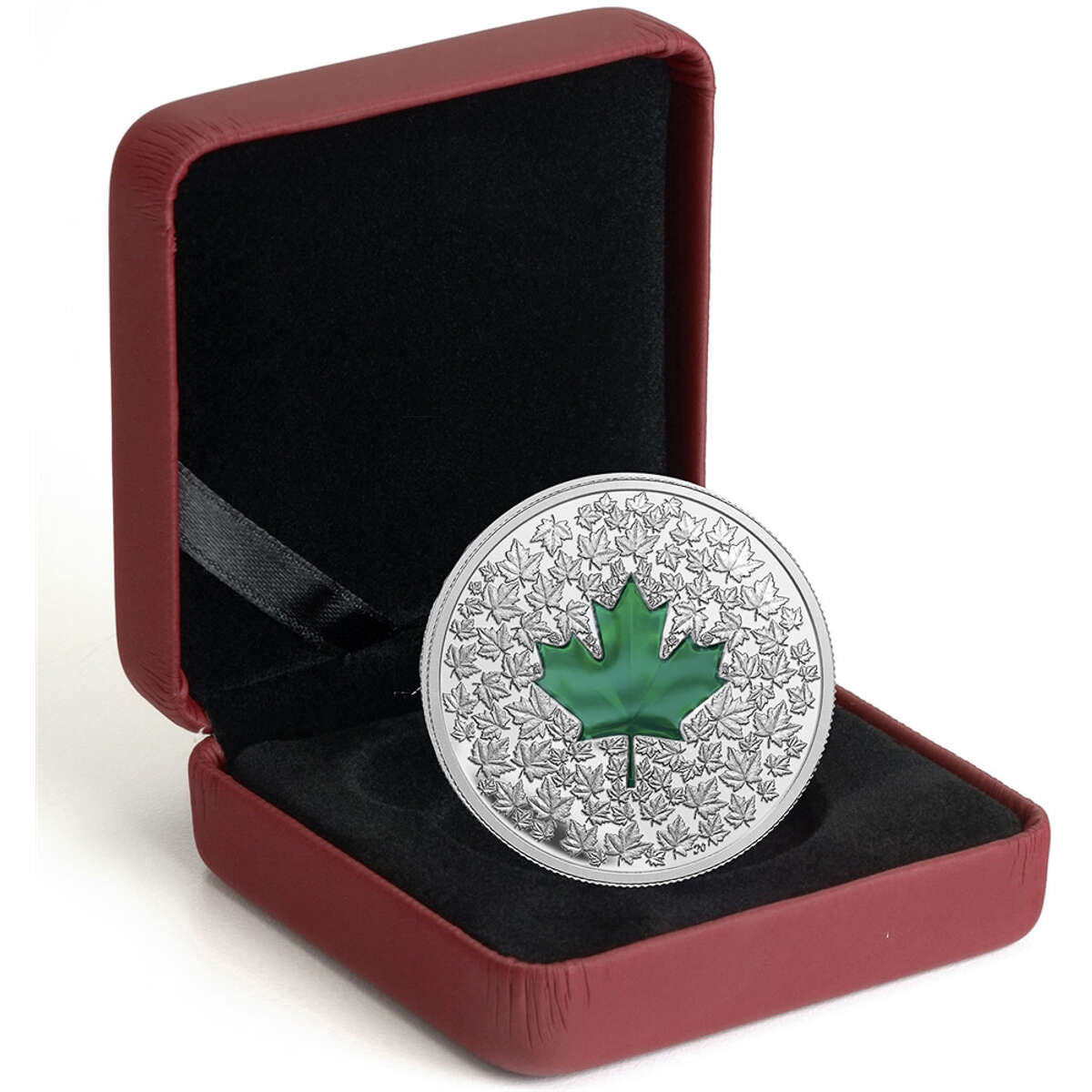 2014 $20 Maple Leaf Impression - Pure Silver Coin