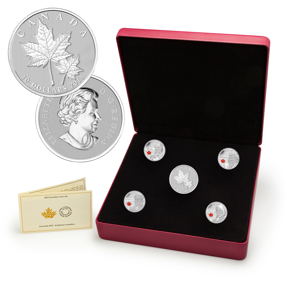 2013 Canadian Icons - Fine Silver Set