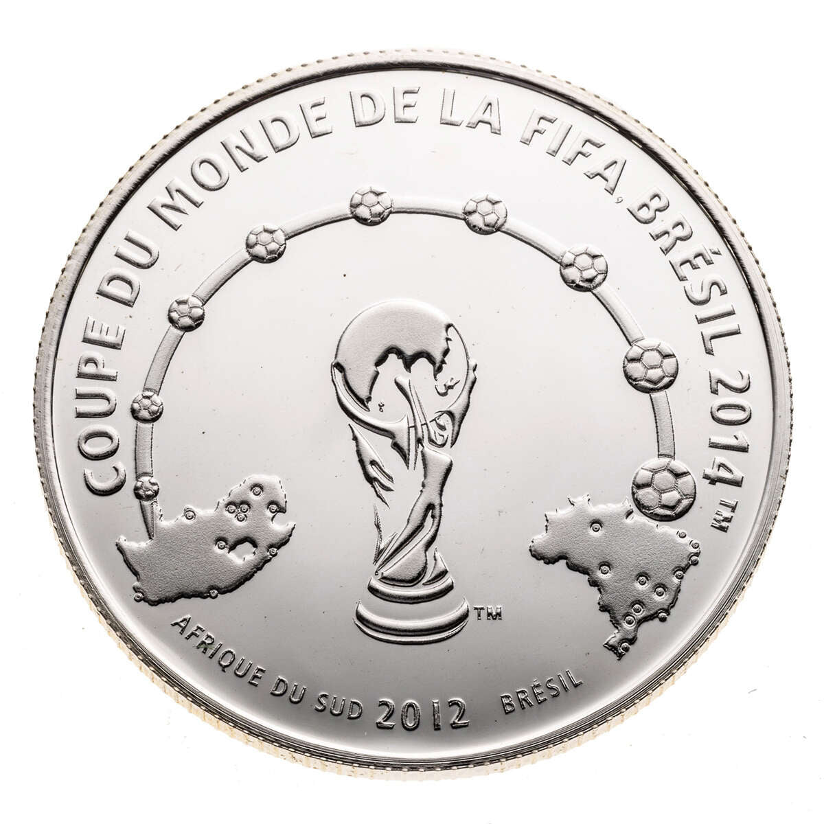 2014 FIFA World Cup Brazil Official Sterling Silver Coin Set