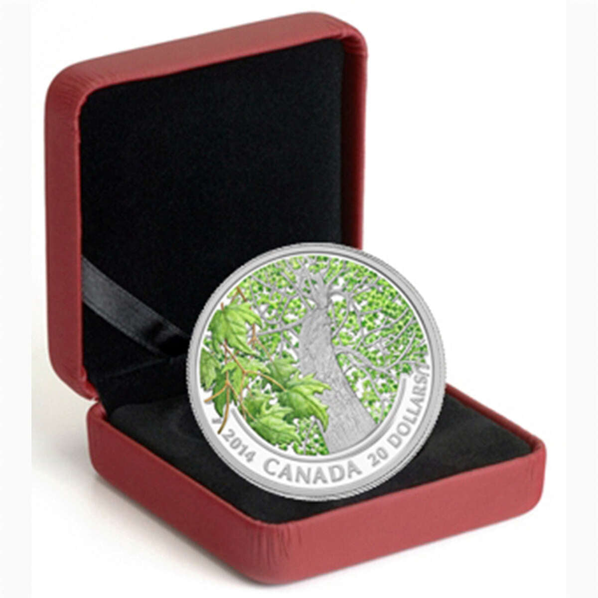 2014 $20 Maple Canopy: Spring Splendour - Pure Silver Coin