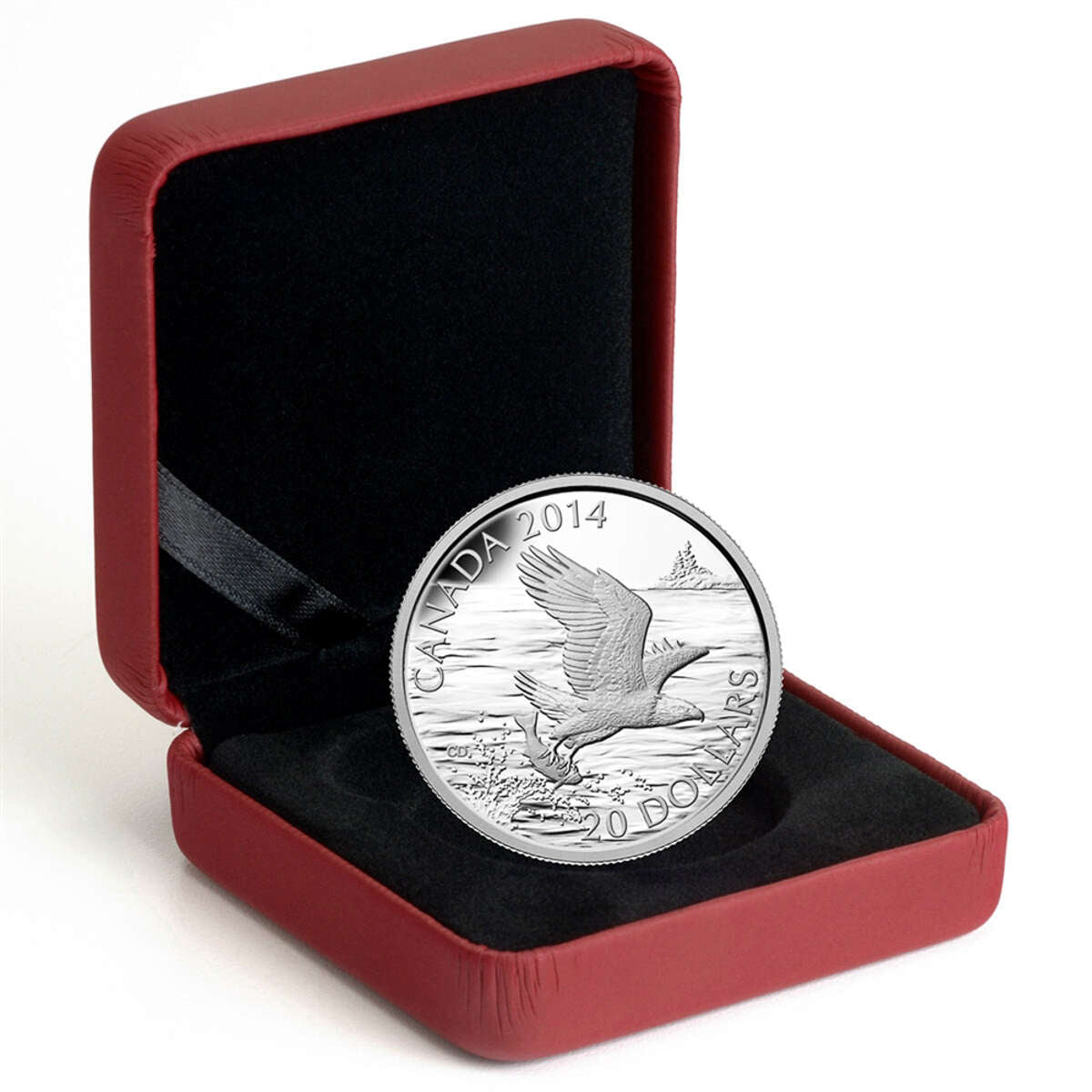 2014 $20 Bald Eagle - Pure Silver Coin