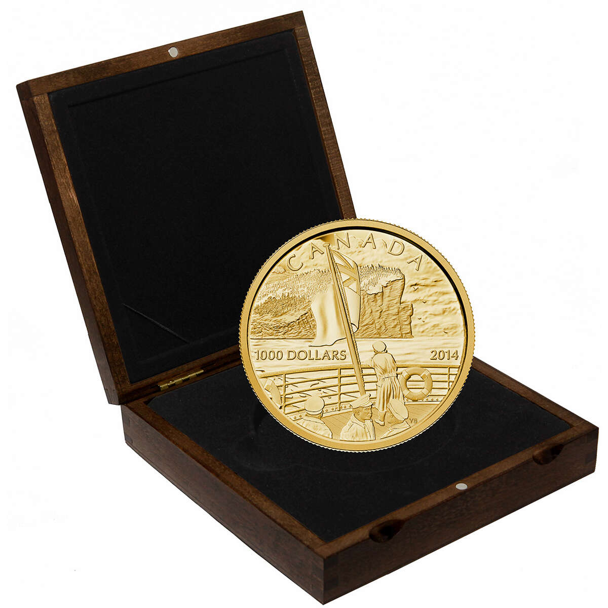 2014 $1000 Declaration of the First World War, 100th Anniversary - Pure Gold Coin