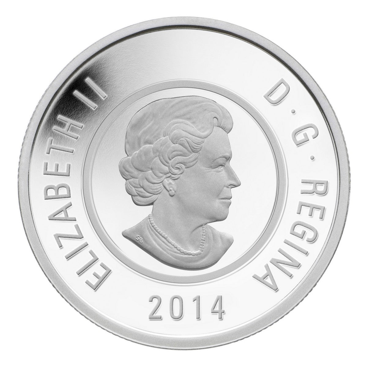 2014 $5 Flowers in Canada: Tulip - Pure Silver Coin