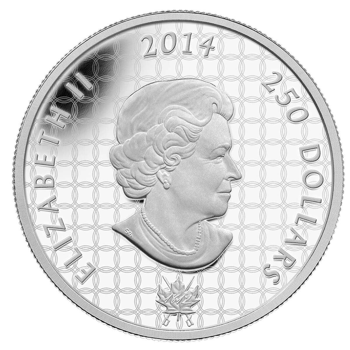 2014 $250 Battle of Lundy's Lane - Pure Silver Kilo Coin