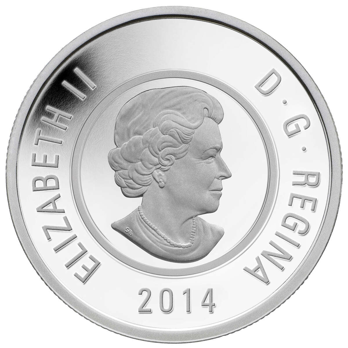 2014 $5 Flowers in Canada: Poinsettia - Pure Silver Coin