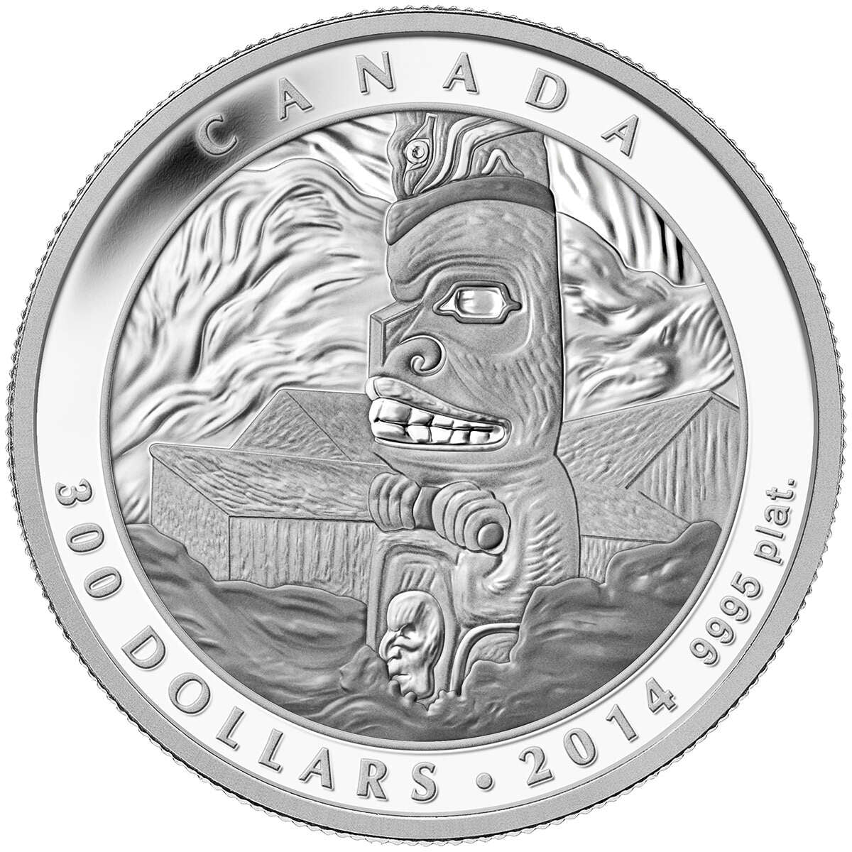 2014 Emily Carr - Three-Coin Set ($20 Silver, $200 Gold, $300 Platinum