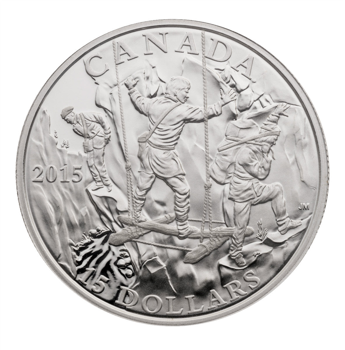 2015 $15 Exploring Canada - Pure Silver 10-Coin Set