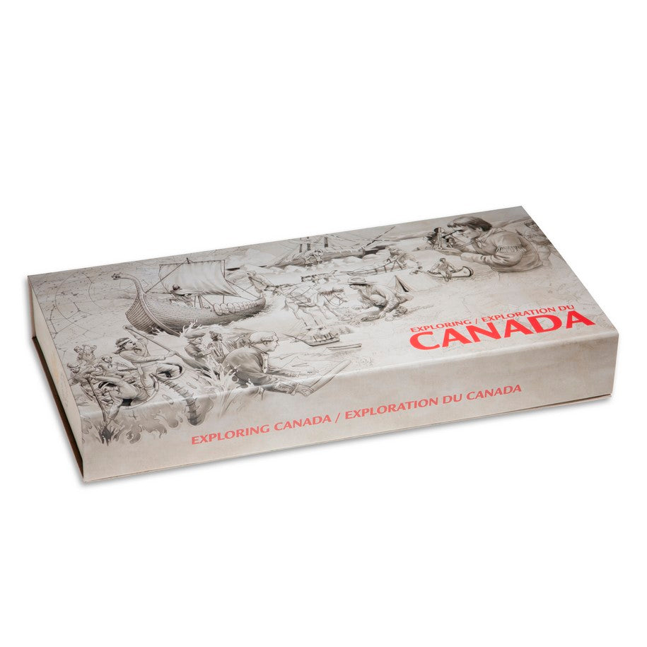 2015 $15 Exploring Canada - Pure Silver 10-Coin Set