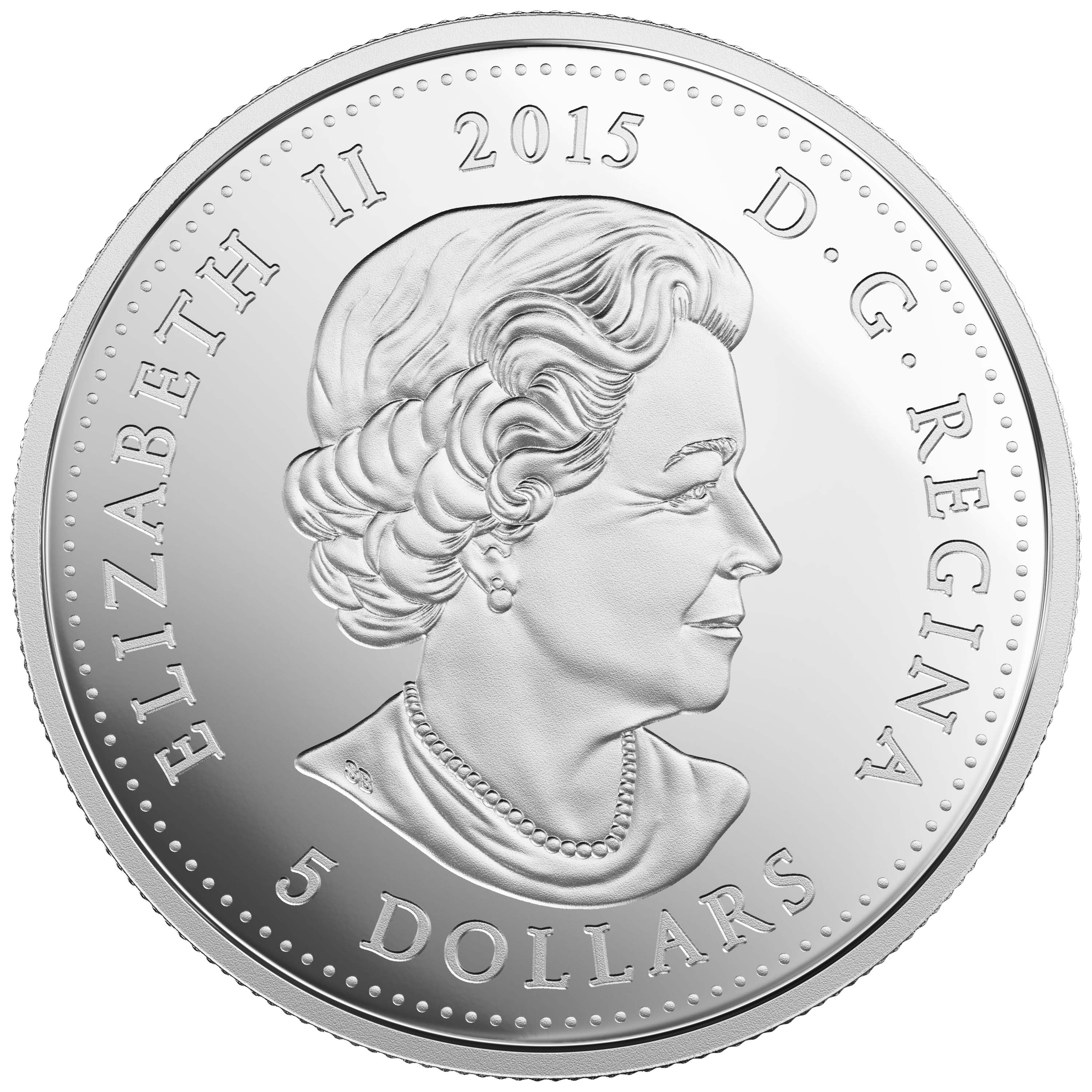 2015 $5 Today's Monarch, Yesteryear's Princess - Pure Silver Coin