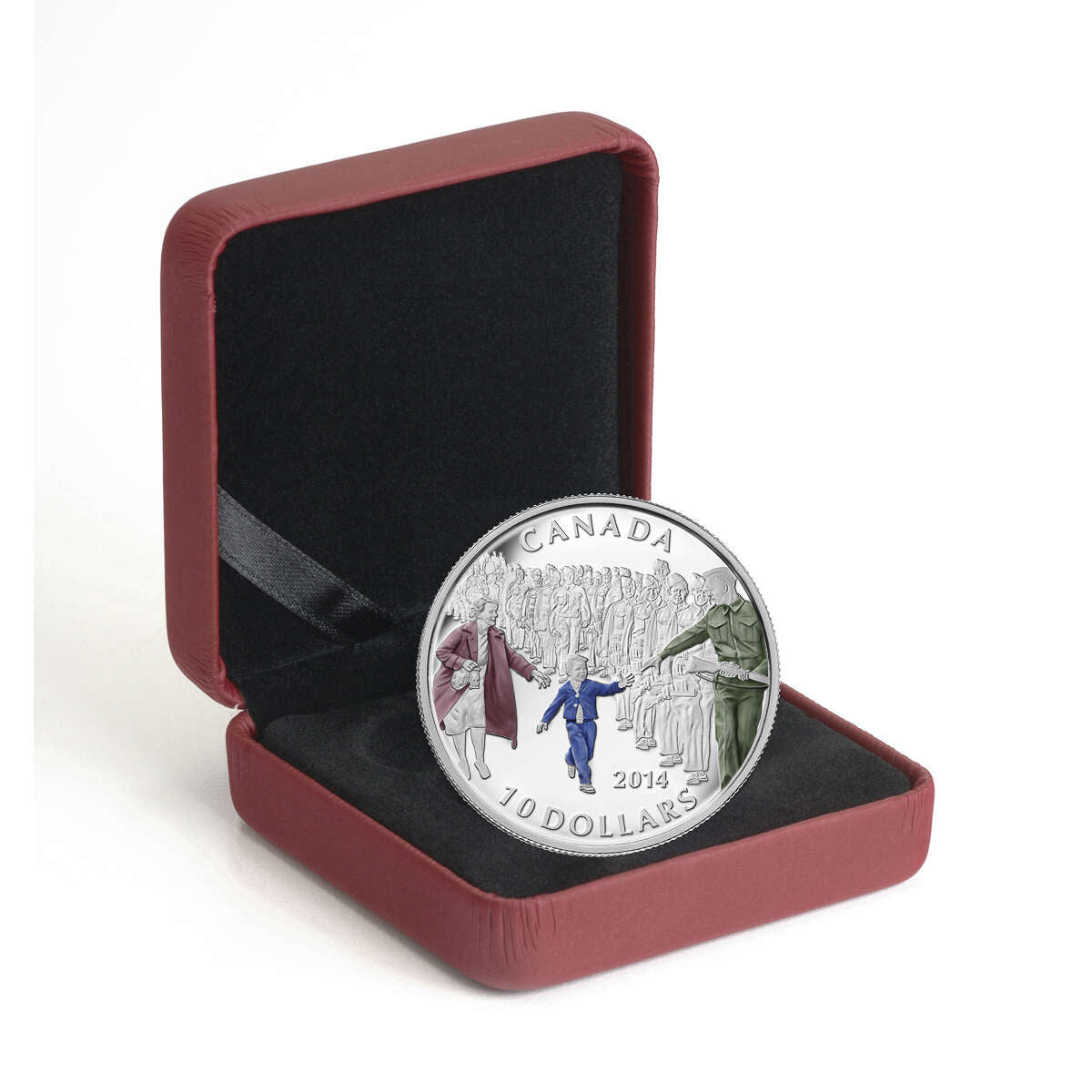 2014 $10 Wait for me, Daddy - Pure Silver Coin