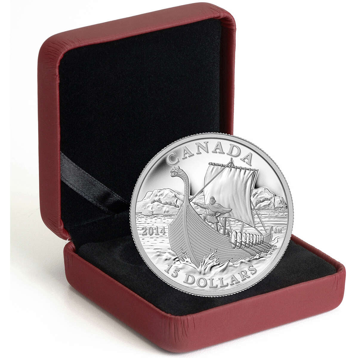 2014 $15 Exploring Canada: The Vikings - Pure Silver Coin