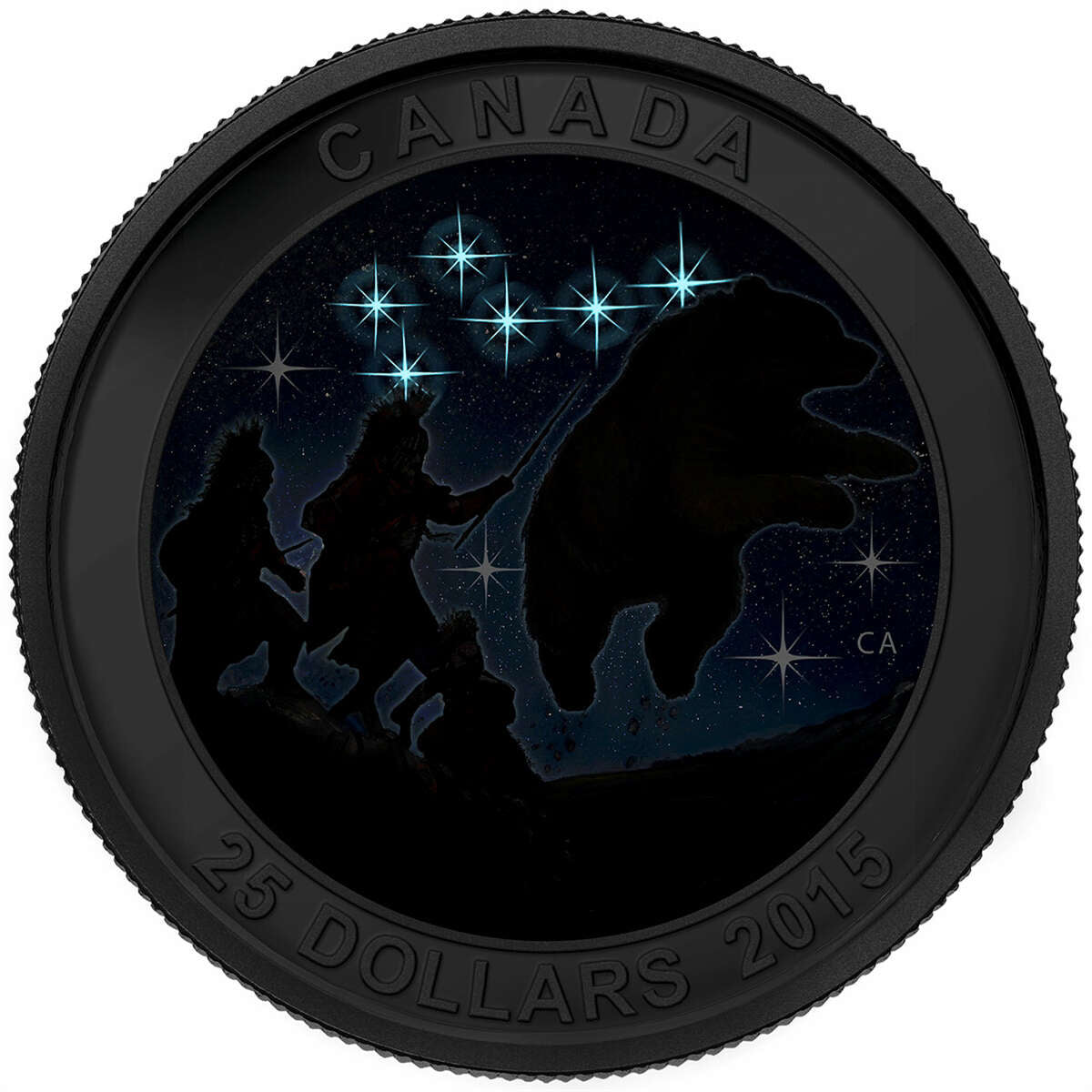 2015 $25 Star Charts: The Great Ascent - Pure Silver Coin