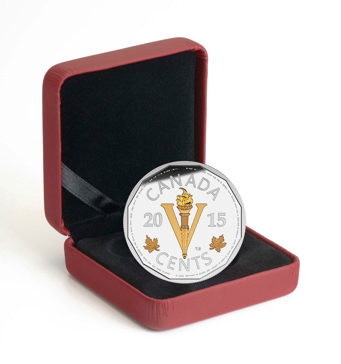2015 5c Legacy of the Canadian Nickel: The Victory Coin - Pure Silver