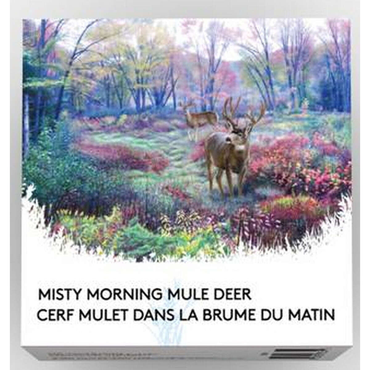 2015 $20 Misty Morning Mule Deer - Pure Silver Coin