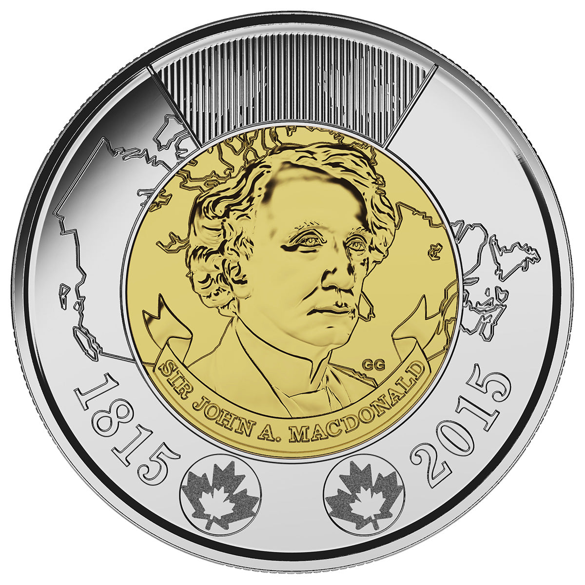 2015 $2 The Birth of Sir John A. Macdonald, 200th Anniversary - 5 Pack