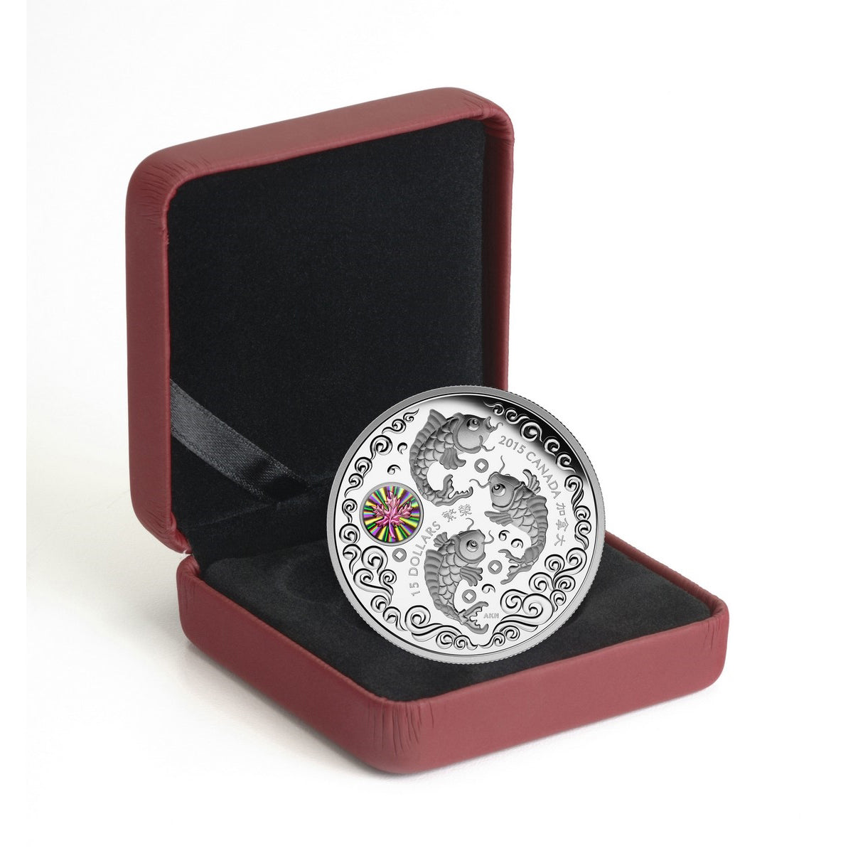 2015 $15 Maple of Prosperity - Pure Silver Coin