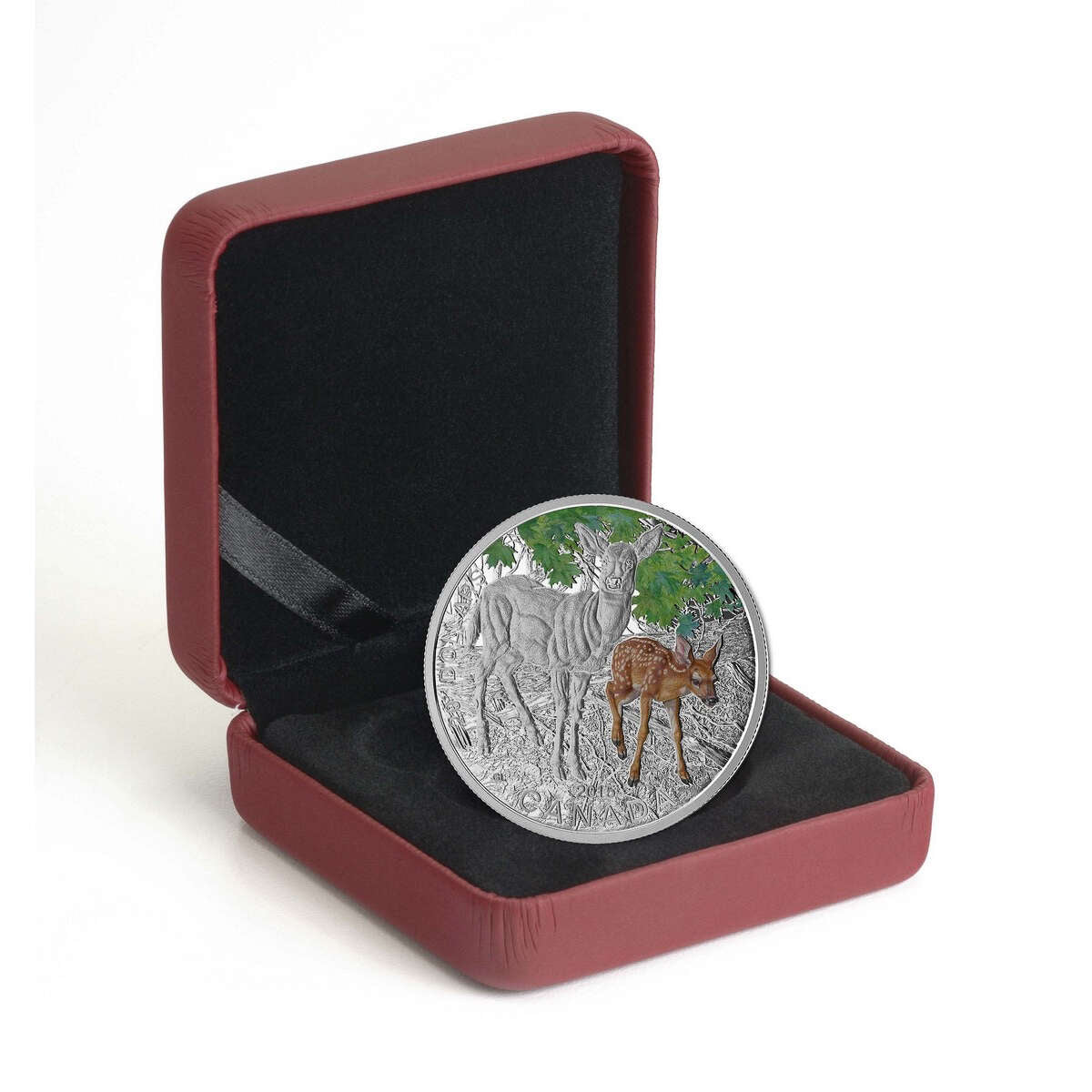 2015 $20 Baby Animals: White-Tailed Deer - Pure Silver Coin