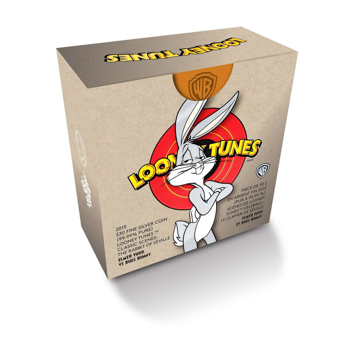 2015 $30 Looney Tunes<sup>TM</sup> Classic Scenes: <i>The Rabbit of Seville</i> - Pure Silver Coin