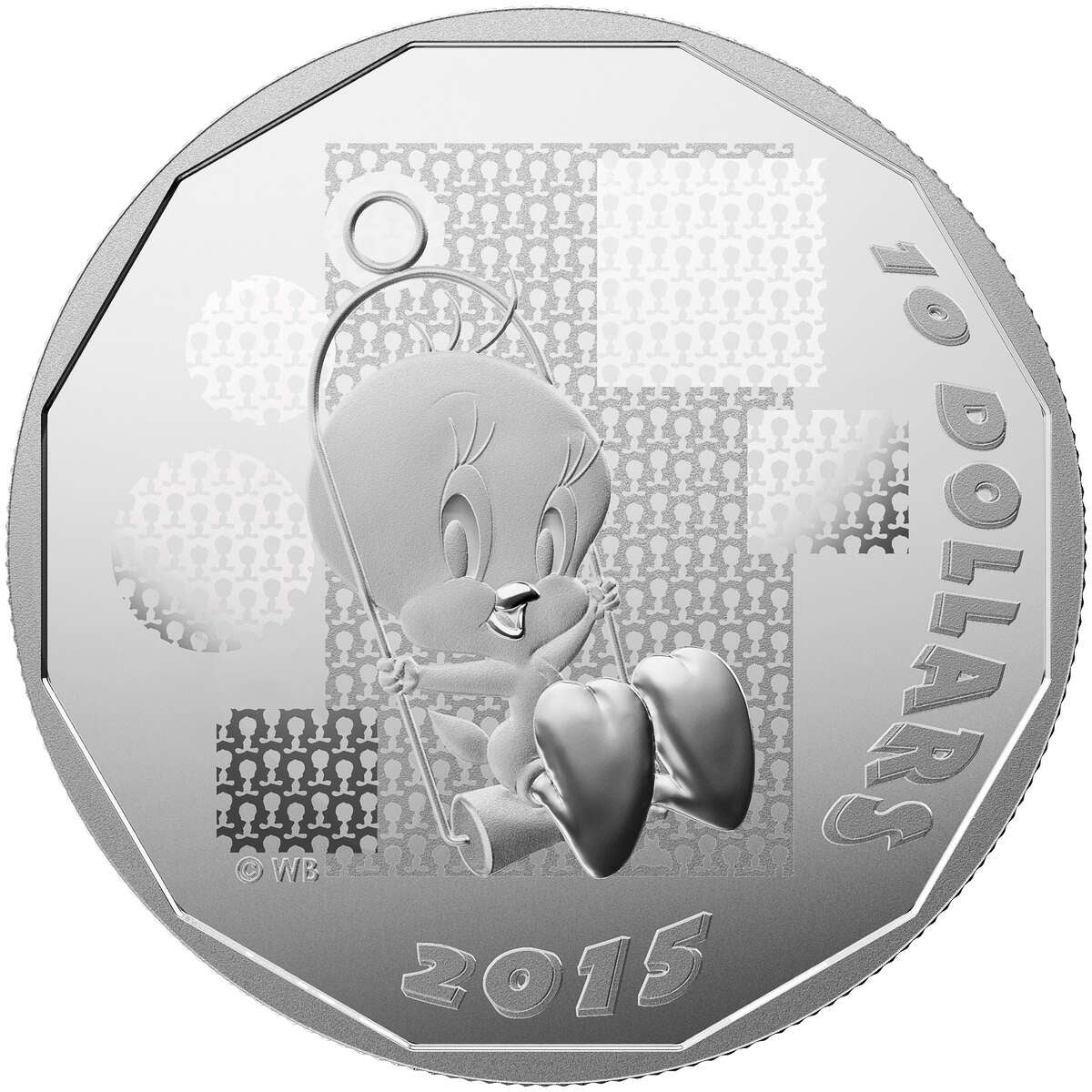 2015 $10 Looney Tunes - Pure Silver 8-Coin Set