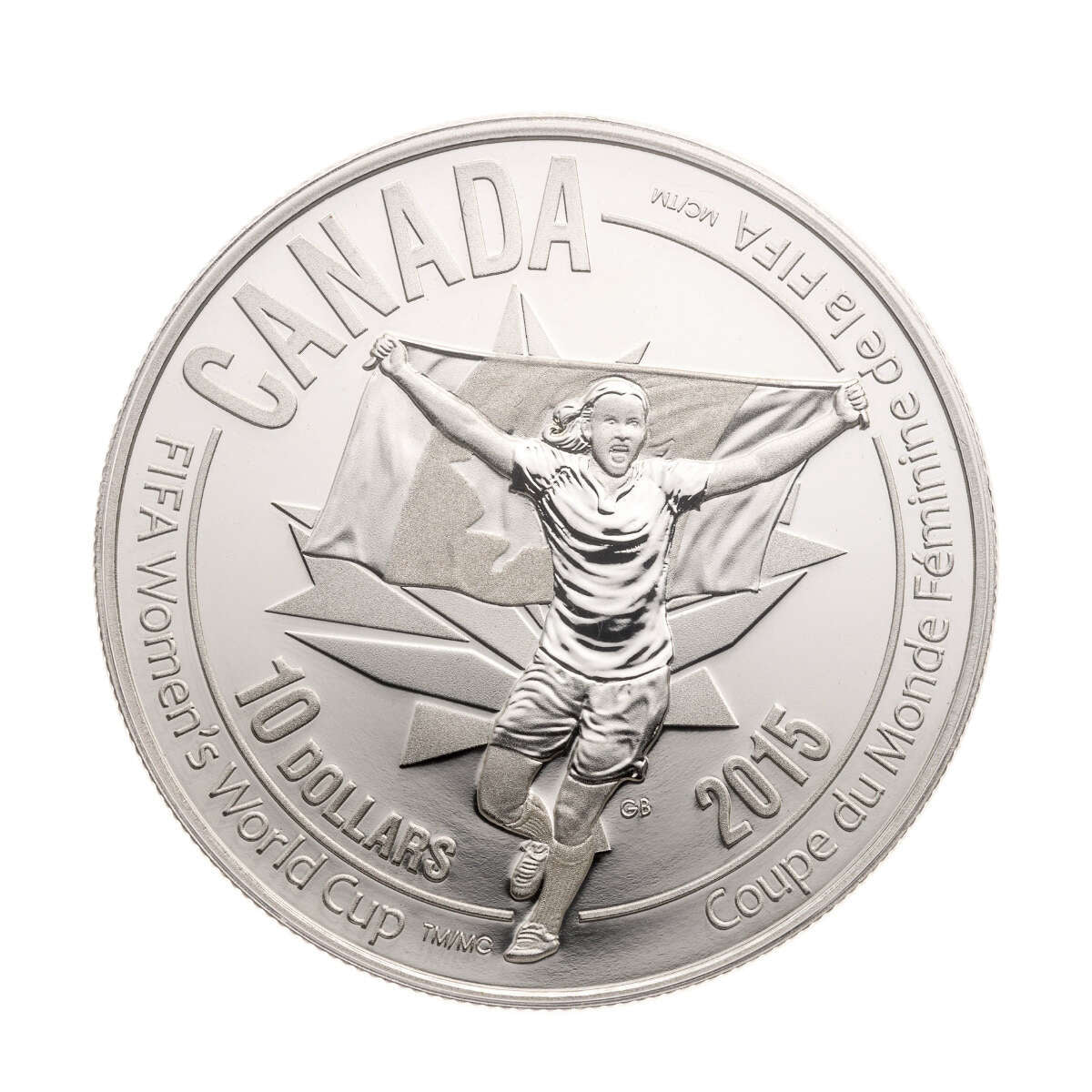 2015 $10 FIFA Women's World Cup CanadaTM/MC - Pure Silver 6-Coin Set