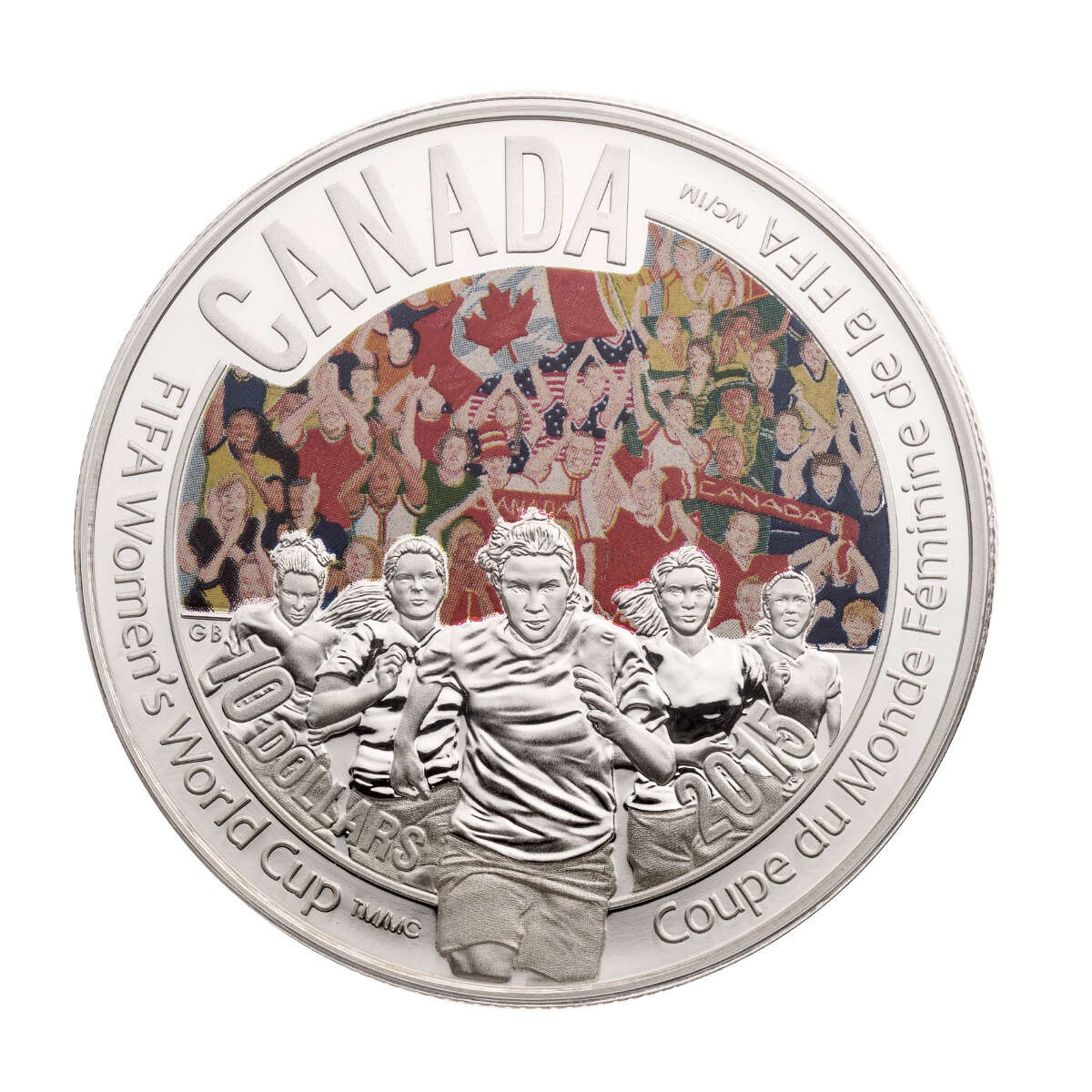 2015 $10 FIFA Women's World Cup Canada<sup>TM/MC</sup> - Pure Silver 6-Coin Set