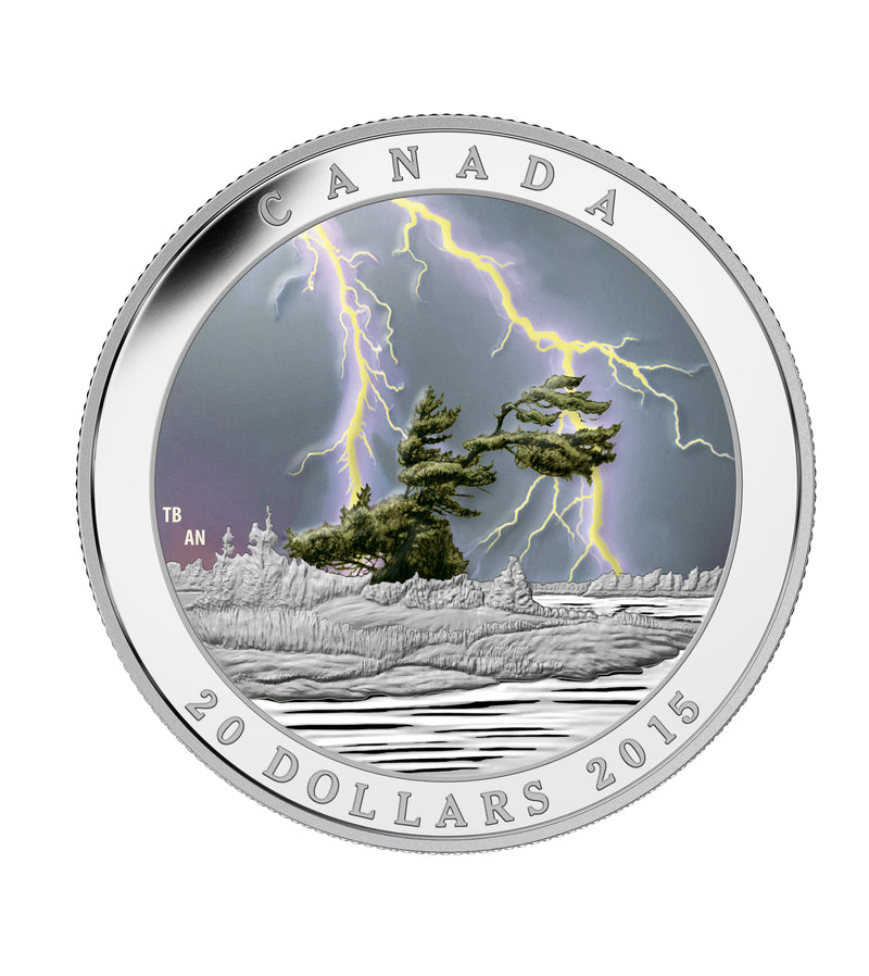 2015-2017 $20 Weather Phenomenon - Pure Silver 4-Coin Subscription with Display Case