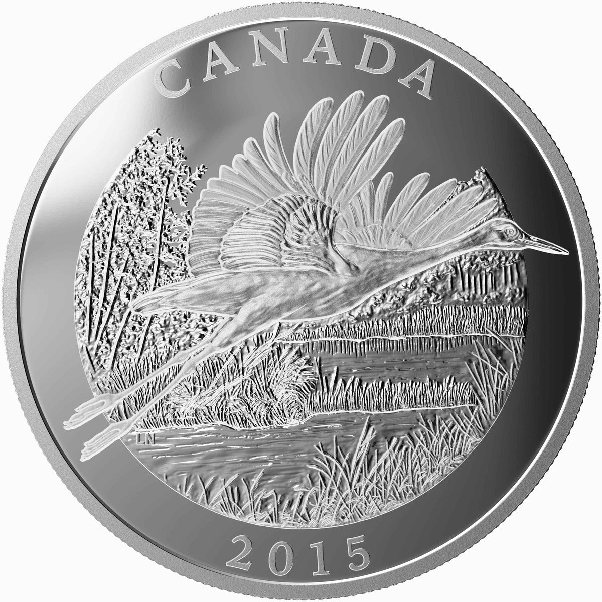 2015 $125 Conservation Series - 15 oz. Pure Silver 3 Coin Set in Display Case