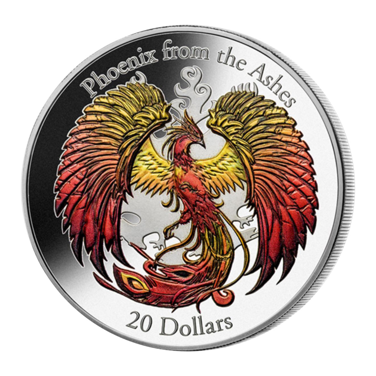 2015 $20 Phoenix Rising from the Ashes - Pure Silver Coin