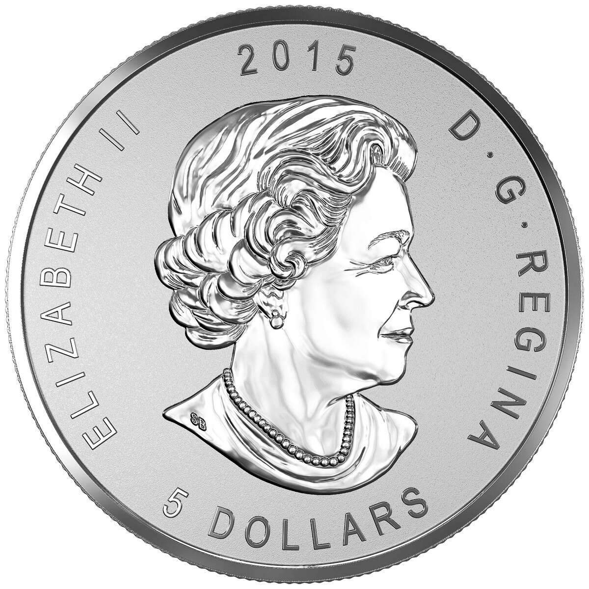 2015 $5 Maple Leaf ANA Privy: Chicago Violet - Pure Silver Coin