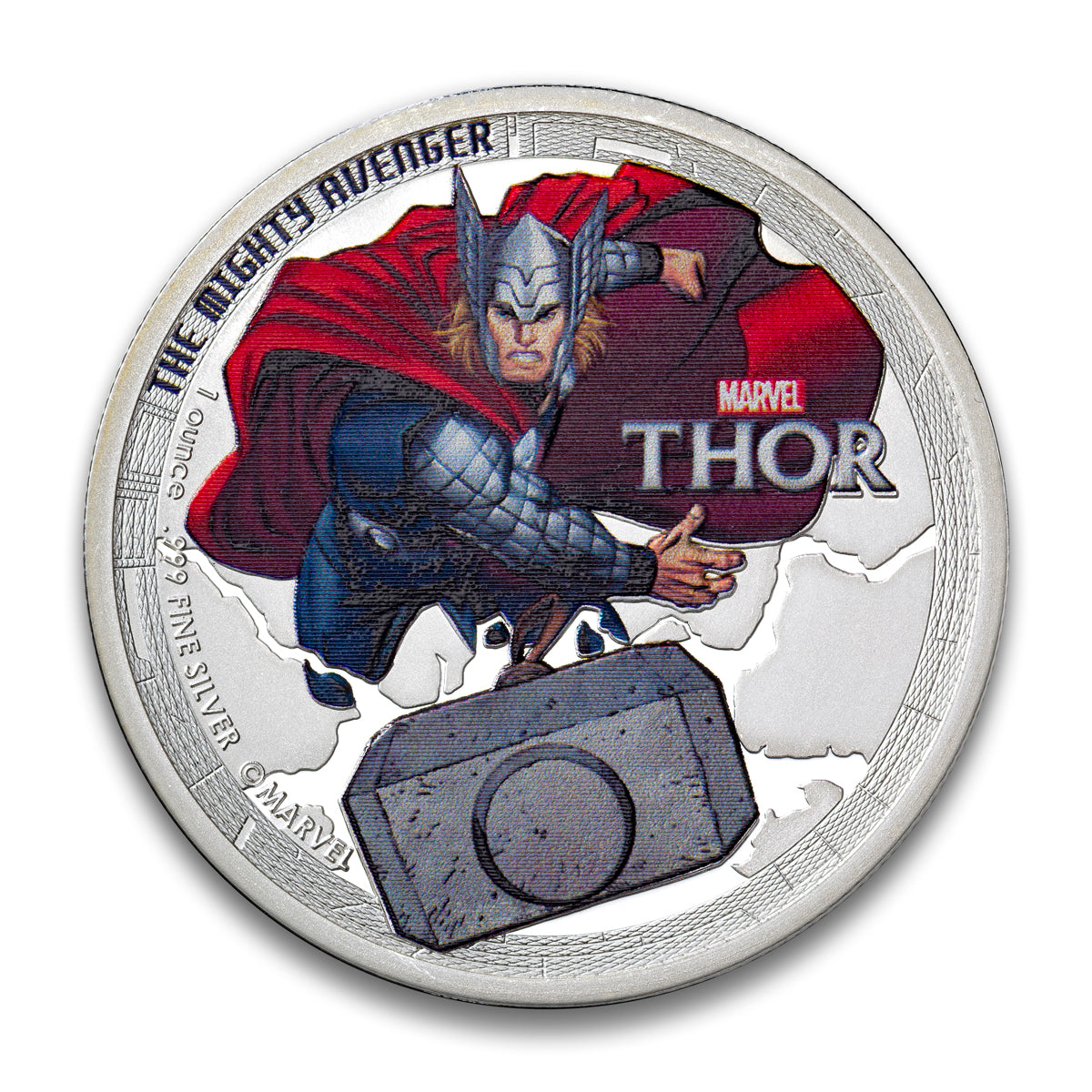 2014 $2 The Avengers - 1 oz Pure Silver 4-Coin Set