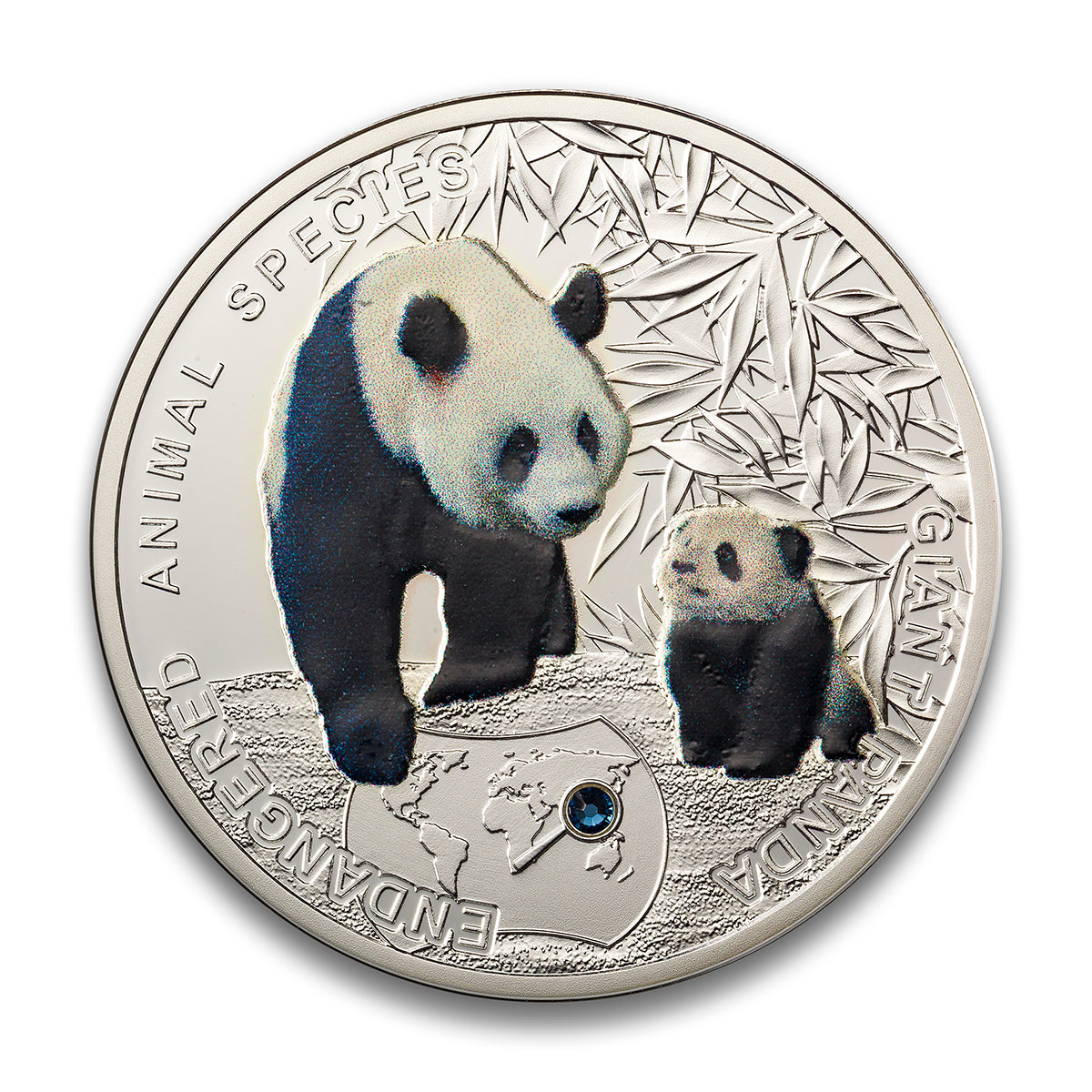 2014 $1 Endangered Animal Species: Giant Panda - Pure Silver Coin
