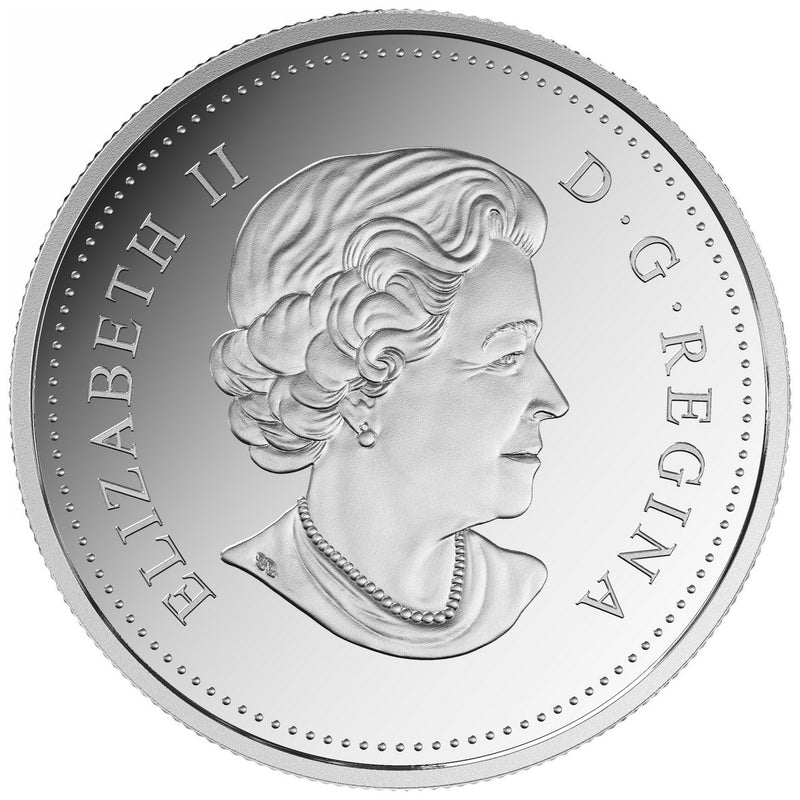2016 $20 Canadian Salmonids: Atlantic Salmon - Pure Silver Coin