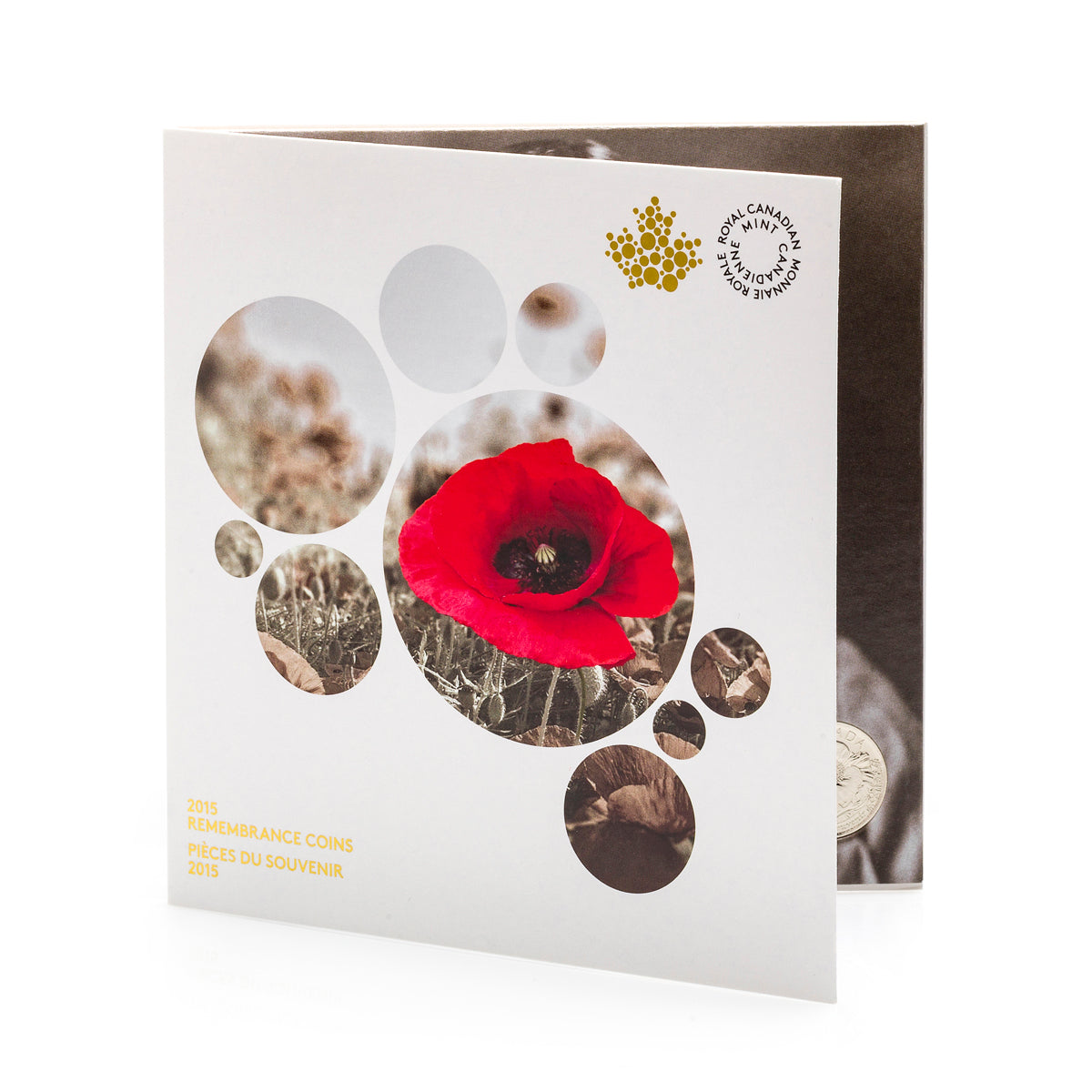 2015 Remembrance Collector Card: In Flanders Fields and Poppy