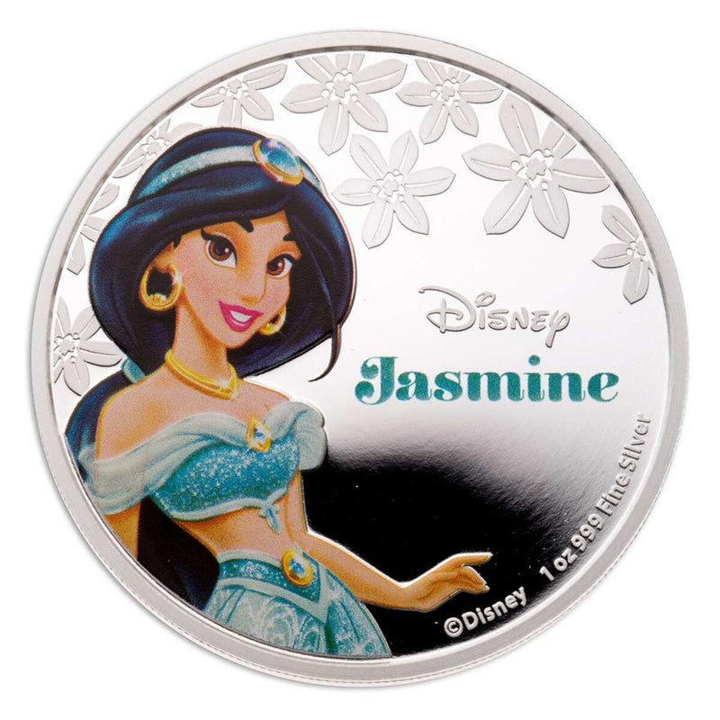 2015 $2 Disney Princess: Jasmine - Pure Silver Coin