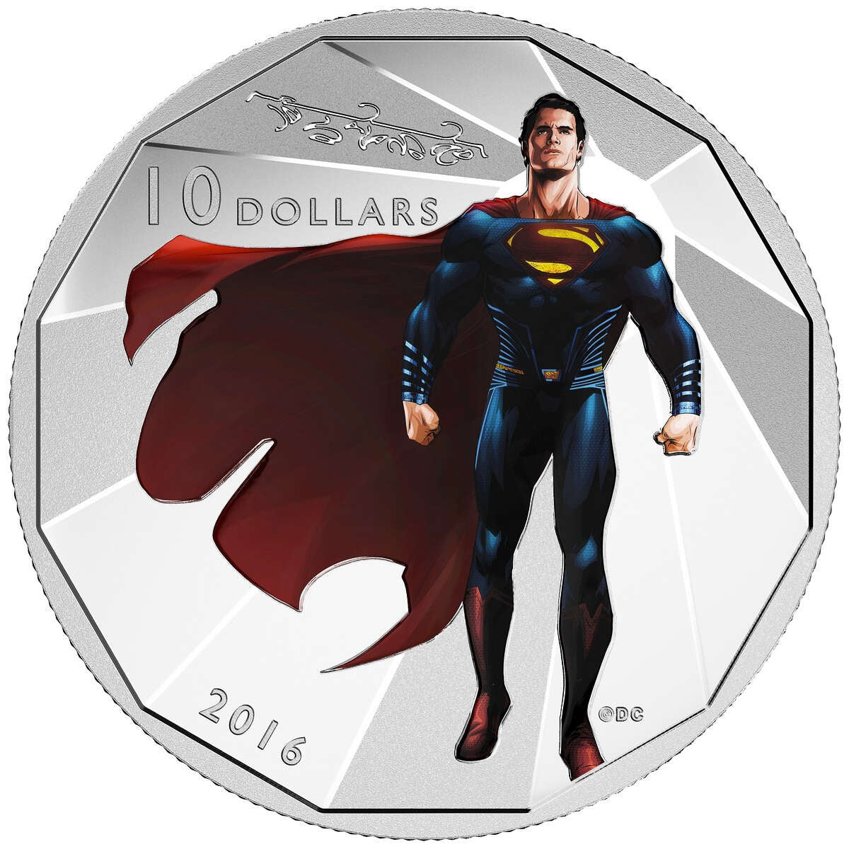 2016 $10 <i>Batman v Superman: Dawn of Justice<sup>TM</sup></i> - Pure Silver 4-Coin Set with Display Box