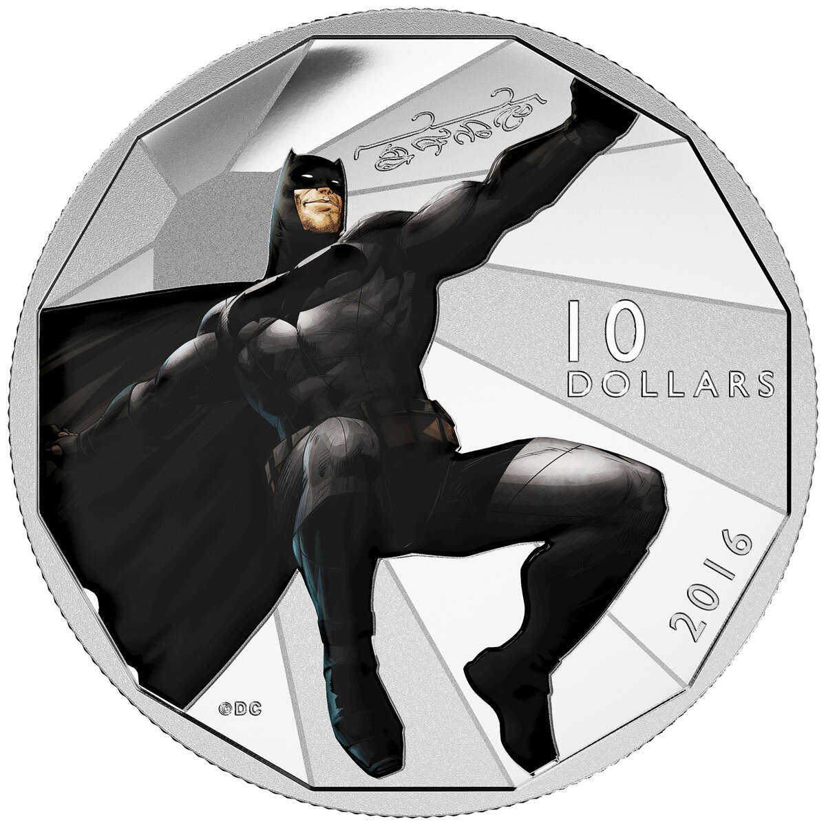 2016 $10 <i>Batman v Superman: Dawn of Justice<sup>TM</sup></i> - Pure Silver 4-Coin Set with Display Box