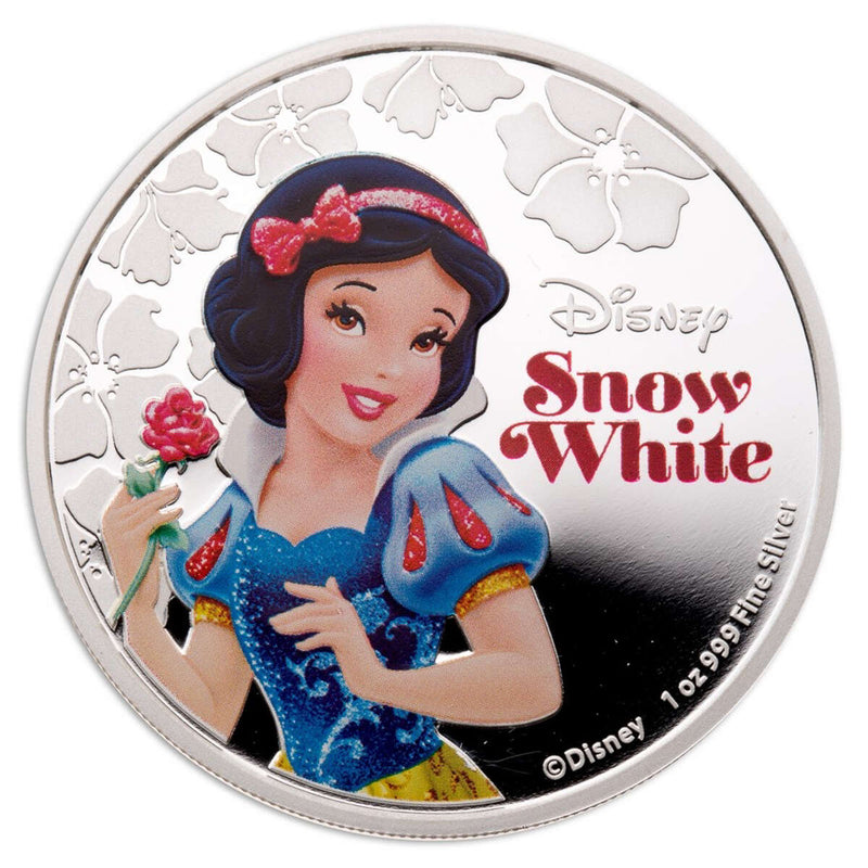 2015 $2 Disney Princess: Snow White - Pure Silver Coin
