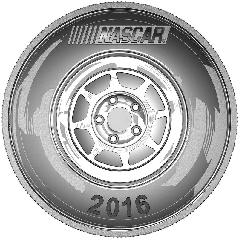 2016 NASCAR - 1 oz. Pure Silver Medallion Default Title