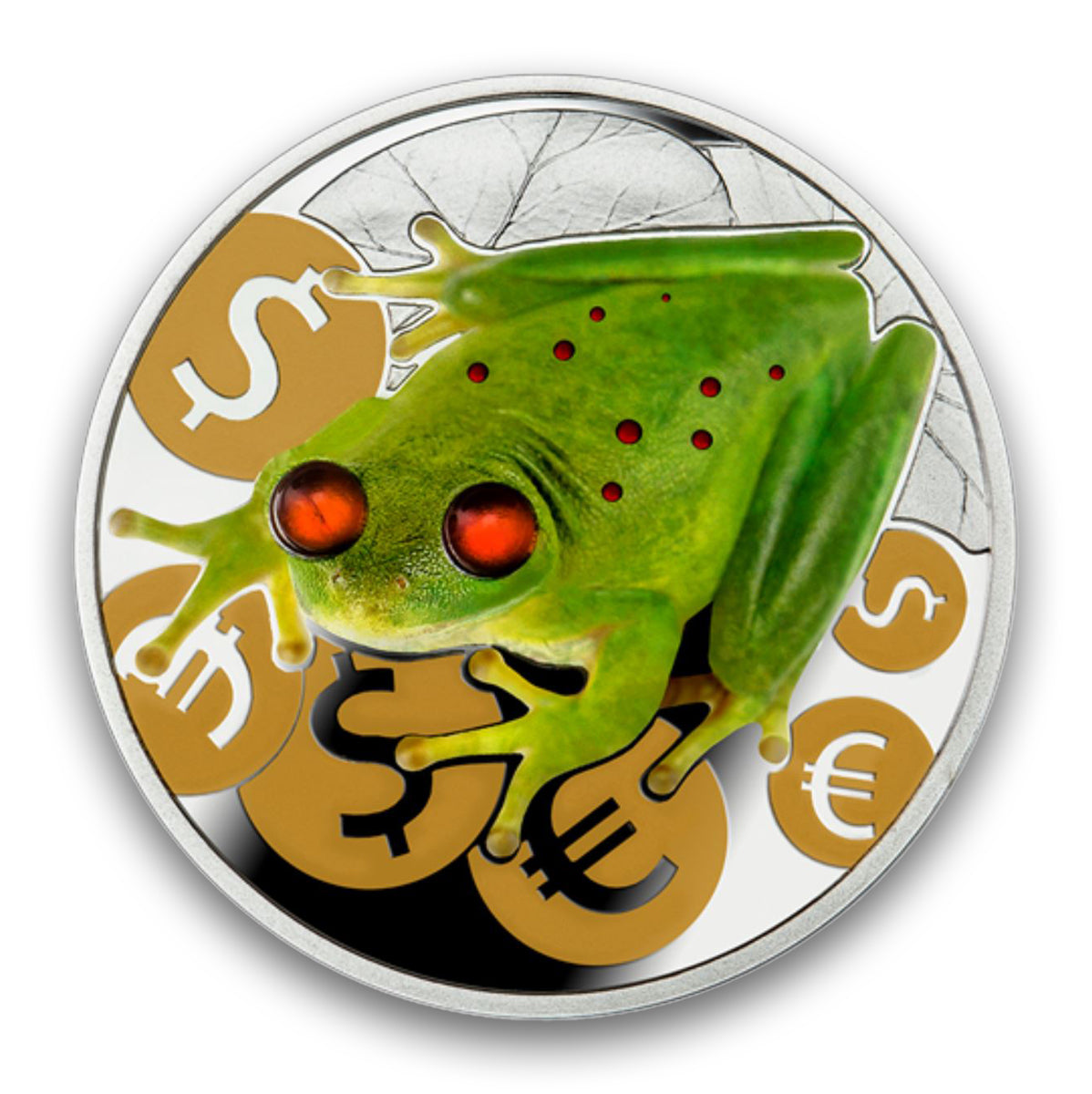 2015 $2 Money Frog - Pure Silver Coin