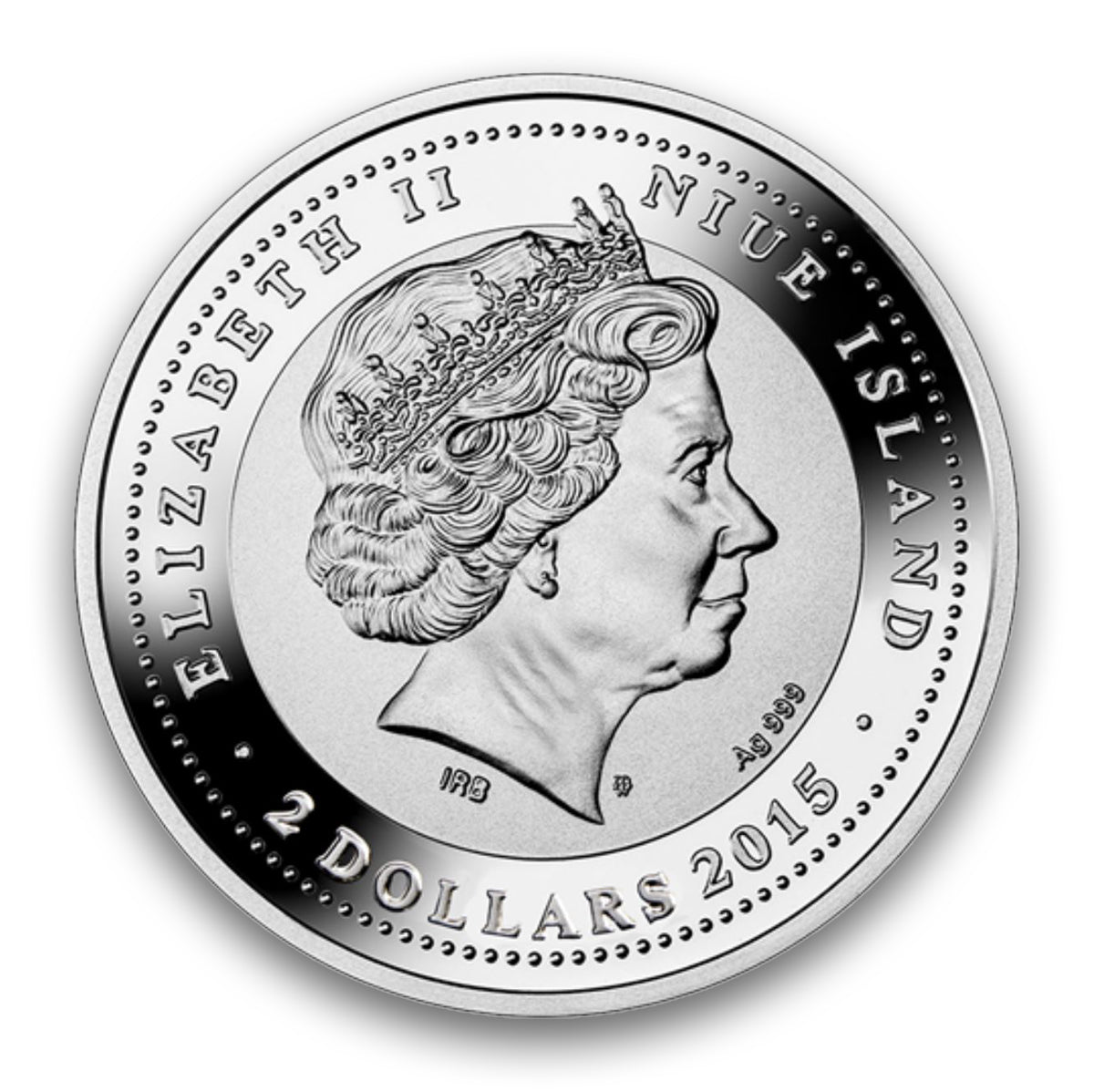 2015 $2 Money Frog - Pure Silver Coin