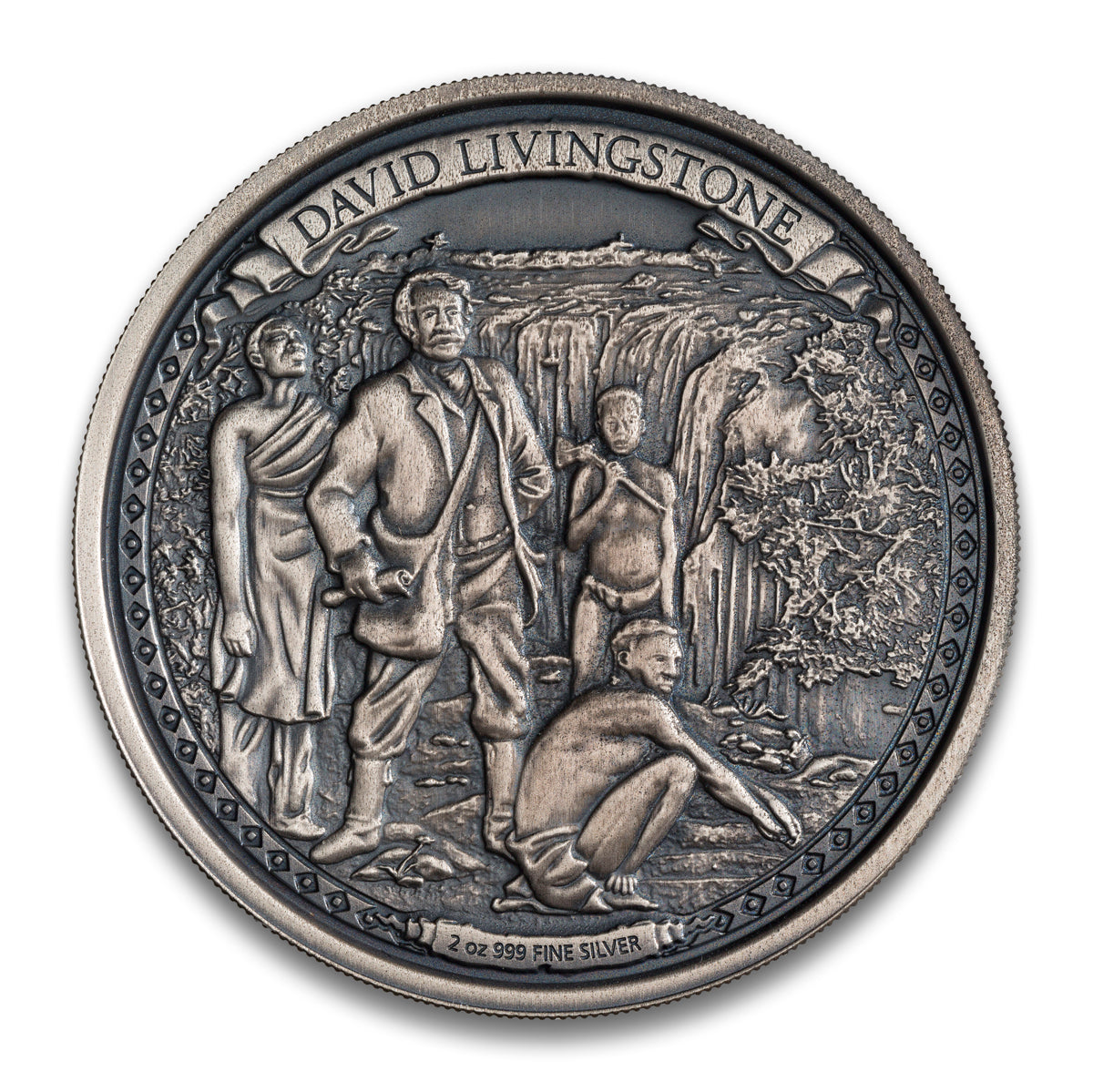 2015 $5 Journeys of Discovery: David Livingstone - Pure Silver Coin