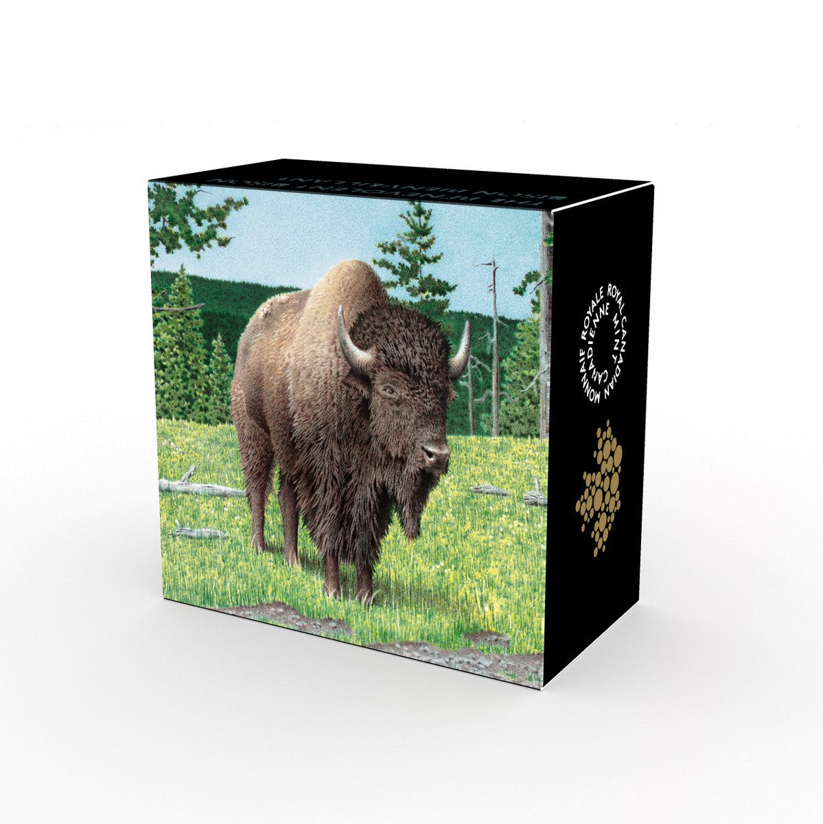 2016 $20 Majestic Animals II: The Benevolent Bison - Pure Silver Coin