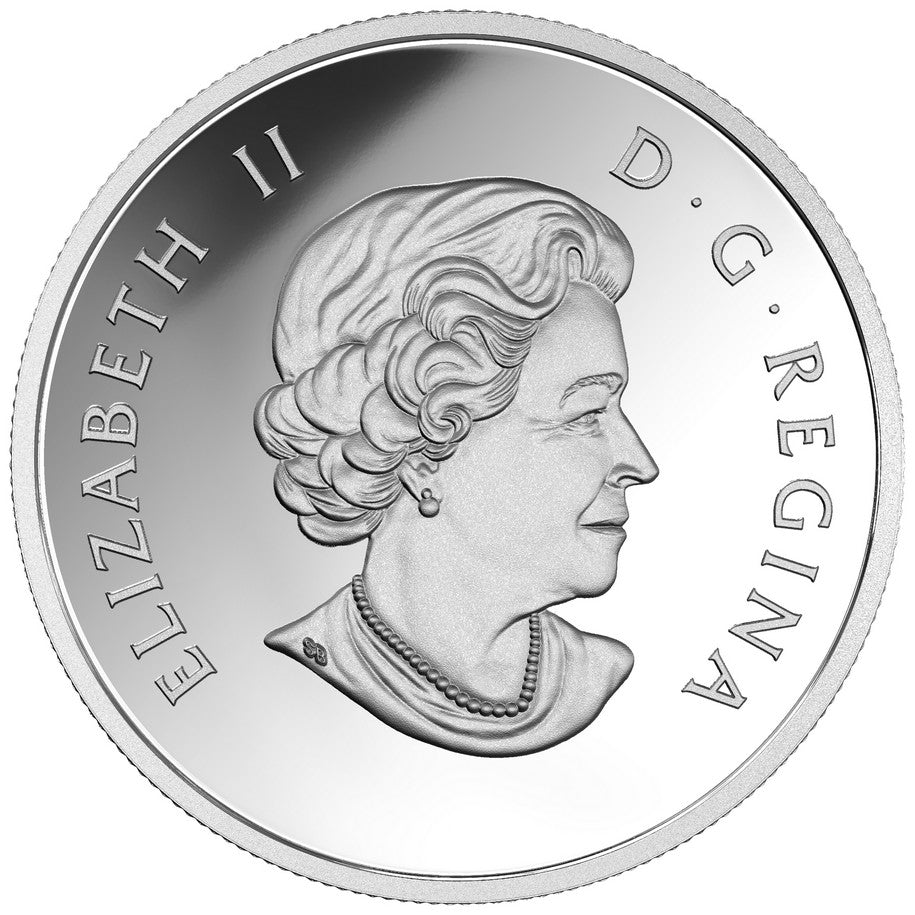 2016 $20 Jewel of the Rain: Bigleaf Maple - Pure Silver Coin