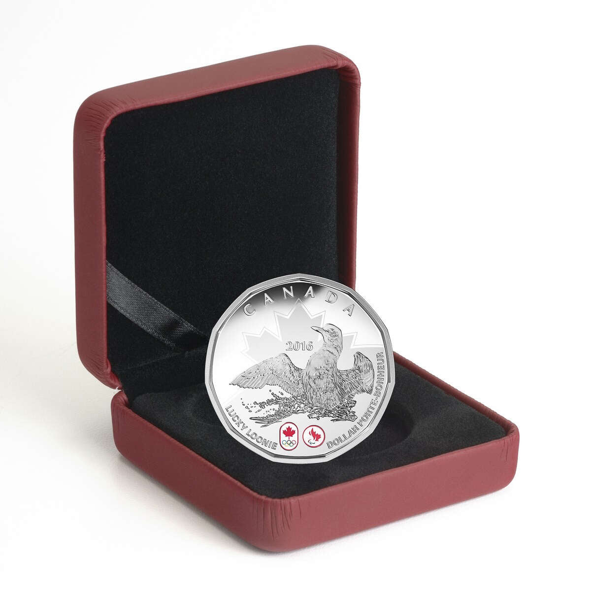 2016 $1 Lucky Loonie - Pure Silver Coin