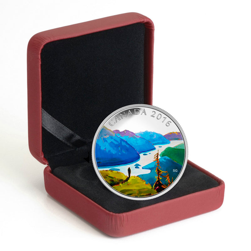 2016 $20 Canadian Landscapes: Reaching the Top - Pure Silver Coin