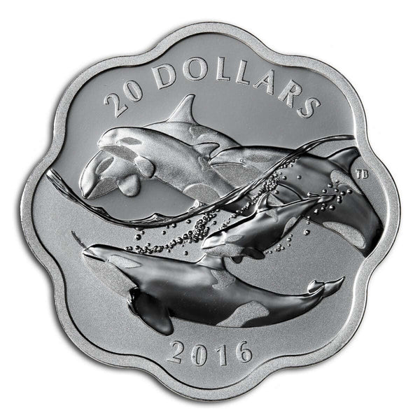 2016 $20 Master of the Sea: The Orca - Pure Silver Coin Default Title