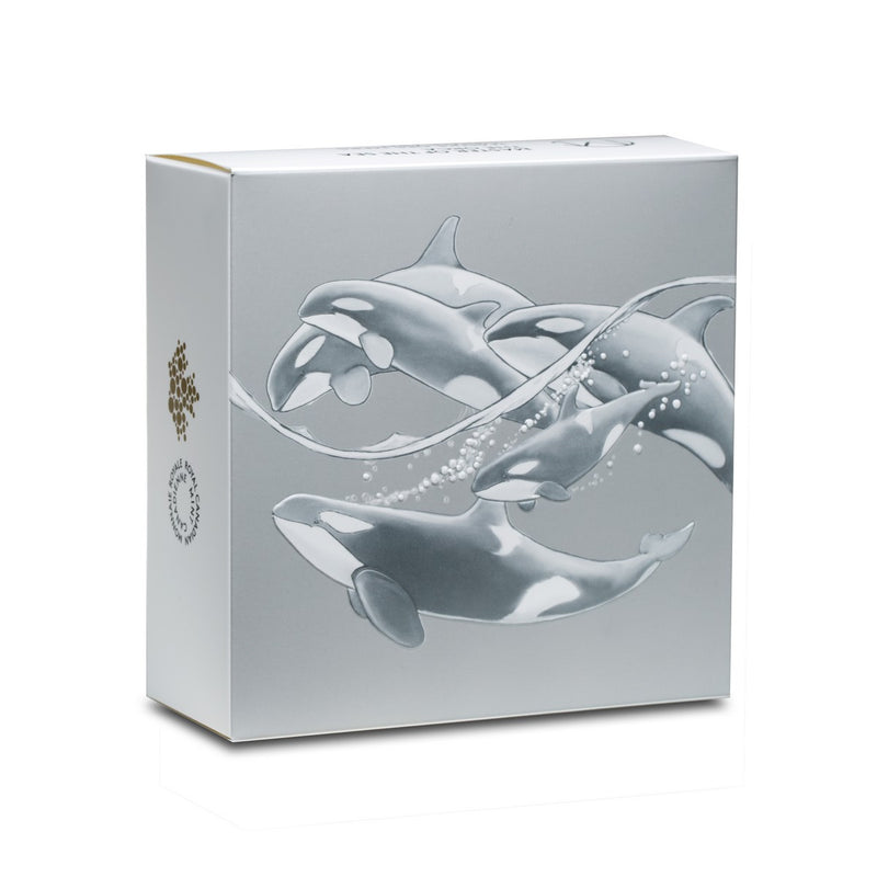 2016 $20 Master of the Sea: The Orca - Pure Silver Coin