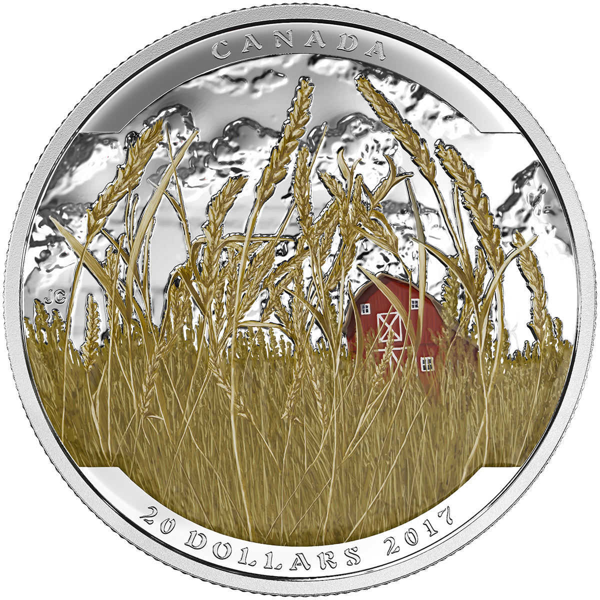 2016 $20 Landscape Illusion - Pure Silver 5 Coin Set