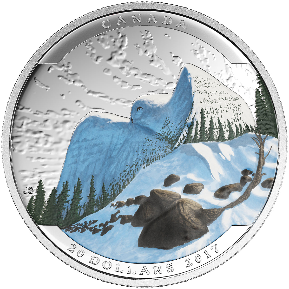 2016 $20 Landscape Illusion - Pure Silver 5 Coin Set